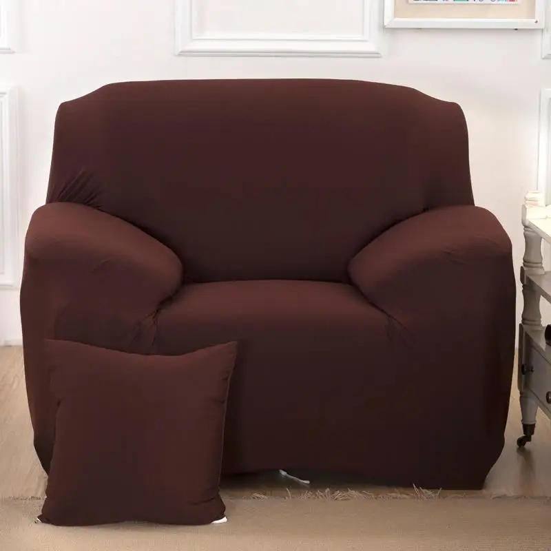 46 синий Кофе серый диван Чехол стрейч 1 шт. мягкий эластичный диван-Крышка для