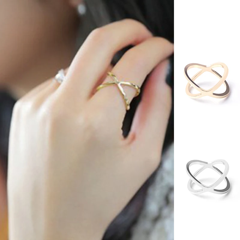 Корейский Творческий минималистский крест трехмерная полые вокруг с разъемом