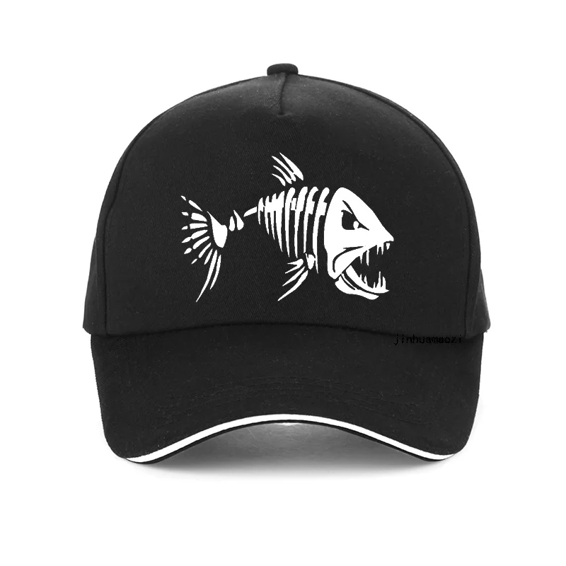 

Men's outdoor fishing cap, baseball cap, golf cap, hunting cap, cartoon fish bone