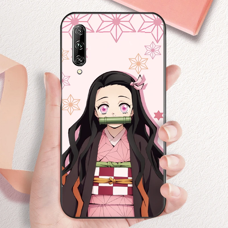 

Cartoon Anime Demon Slayer Phone Case For Huawei P Smart Z Smart 2019 Smart 2021 P20 P20 Lite Kimetsu No Yaiba Soft TPU Fundas
