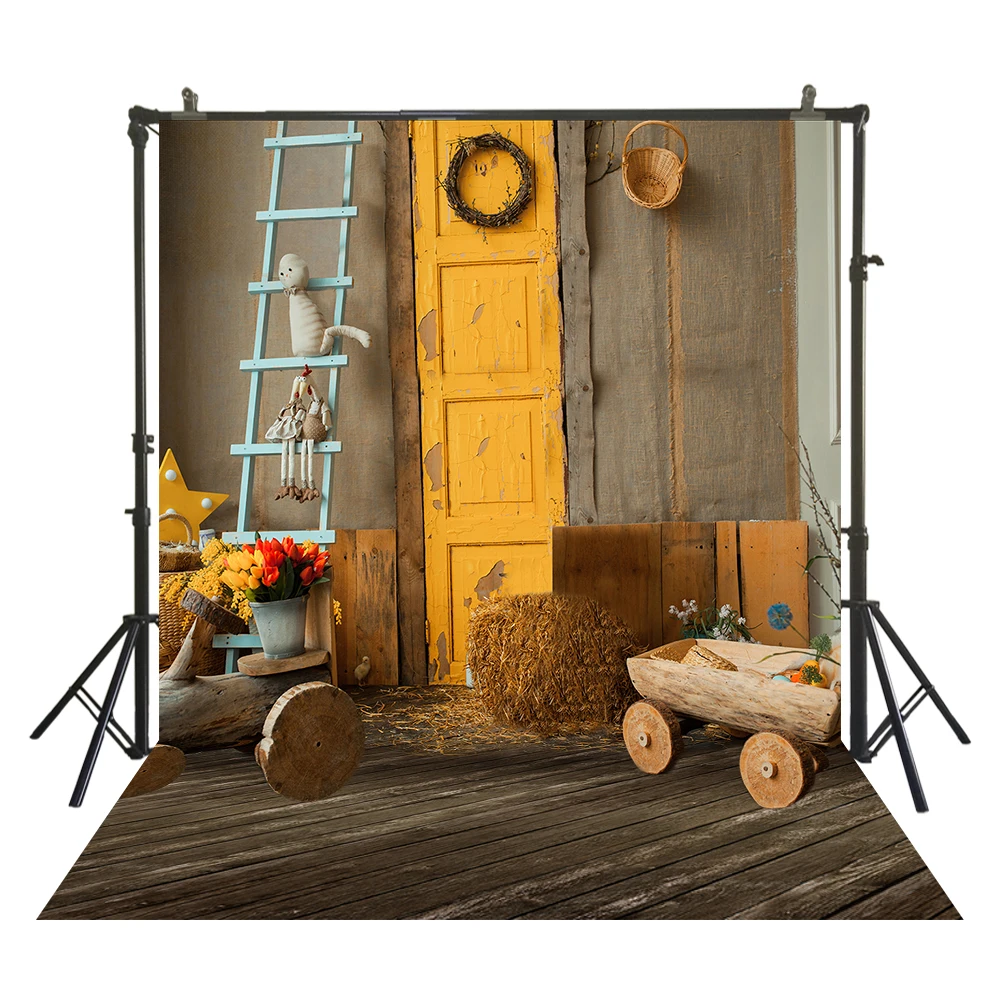 Фотография пасхального дня HUAYI Фотофон для детской фотосъемки пасхальные