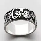 Мужское кольцо с изображением инопланетянина в стиле ретро