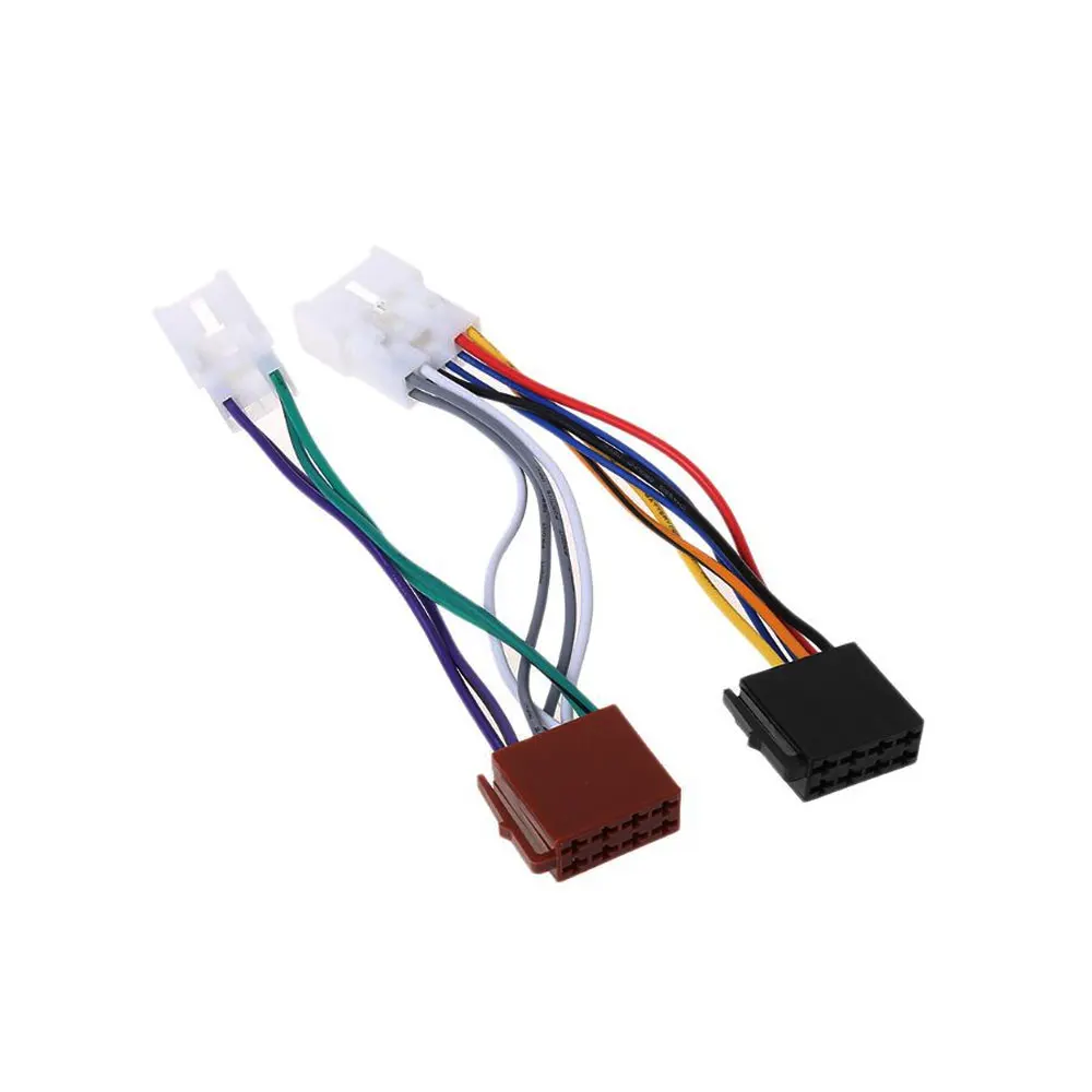 Автомобильный радиоприемник ISO жгут проводов переходник Кабель для TOYOTA FJ RAV4 Camry