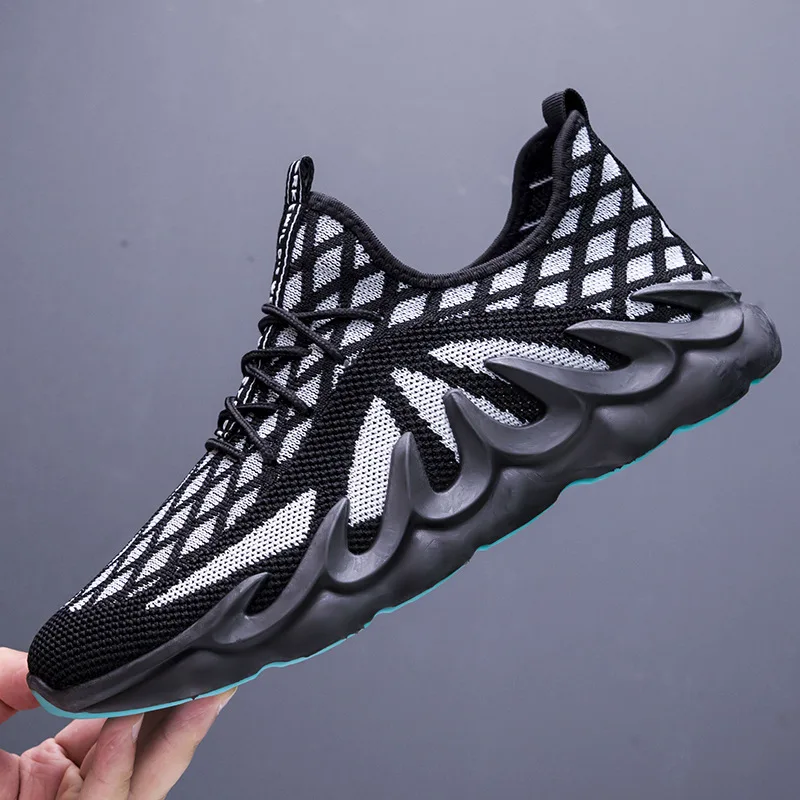 

Four Seasons Shoes2021 Summer New Men's Casual Shoes Trendy Comfortable Running Shoes Teen Sneakers01