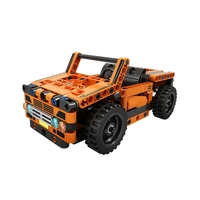 hardcore off road vehicle building blocks construction block bricks interactive toys for kids toys for boys friends figures gift