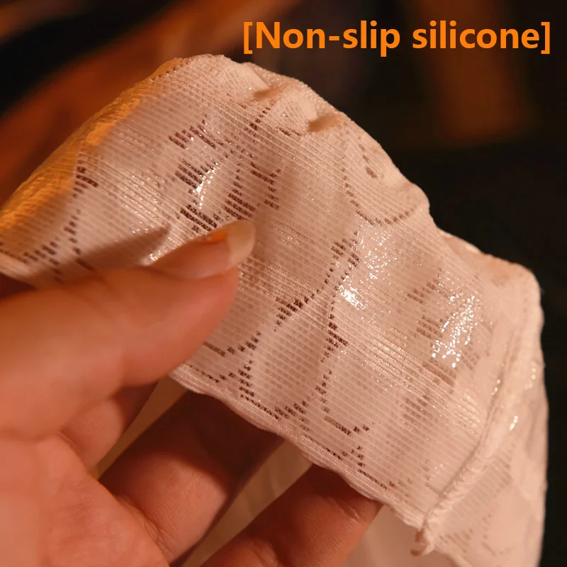 Пикантные глянцевые чулки 70D силиконовые Нескользящие колготки мягкие атласные