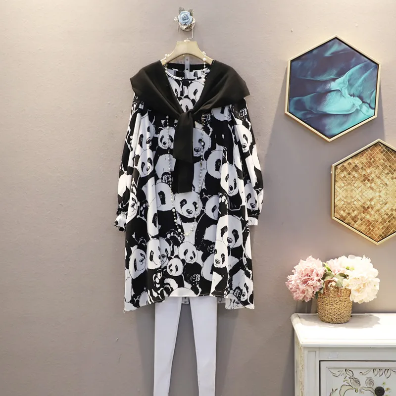 Женское платье с круглым вырезом [EWQ] повседневное свободное трапециевидной