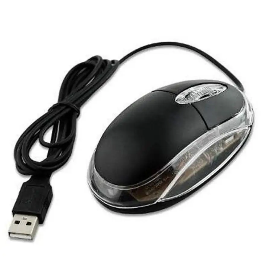 

Ergonomic Mini Wired Mouse High Quality USB RGB Light Office Home Notebook Computer Optical Wheel Gaming Mouse For PC/Laptop New