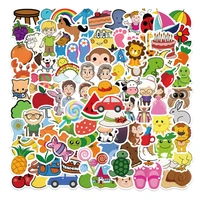 105090pcs baby training concentration stickers birthday party gift fridge guitar skateboard travel suitcase phone laptop kids