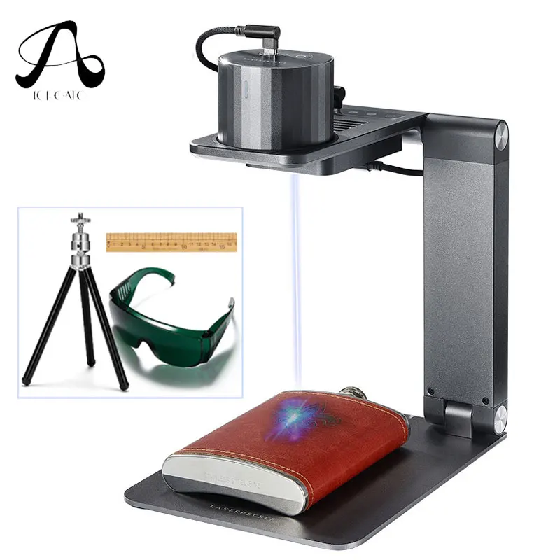 Лазерный гравер pecker Pro Профессиональный портативный мини принтер для 3D рабочего