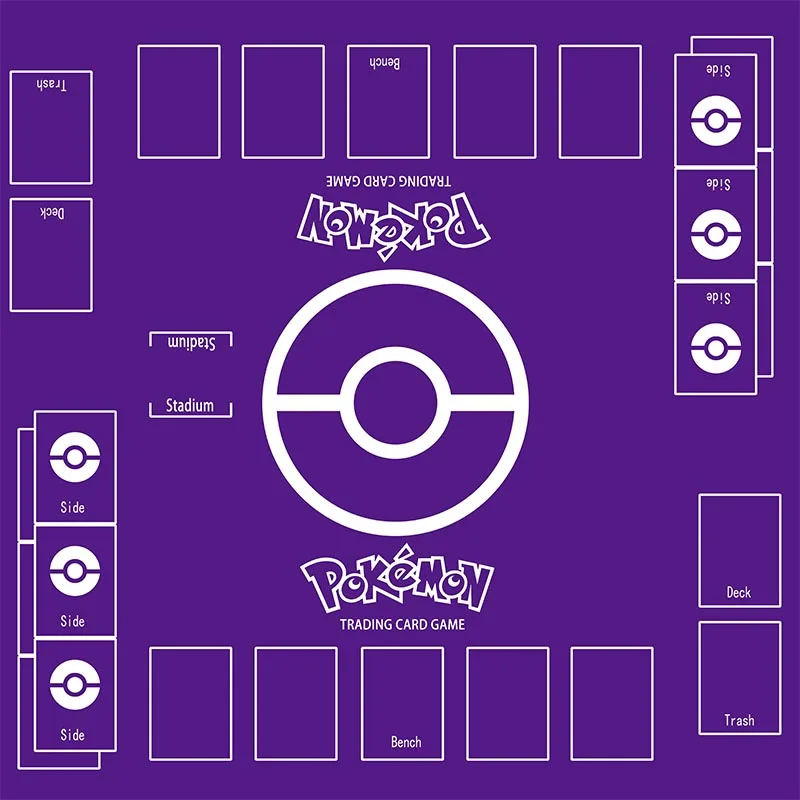 PTCG-Juego de lucha de cartas de Pok&eacute;mon PARA 2 JUGADORES, tapete de mesa, juego de colecci&oacute;n de Pikachu Charizard, juguetes de regalo para ni&ntilde;os-3