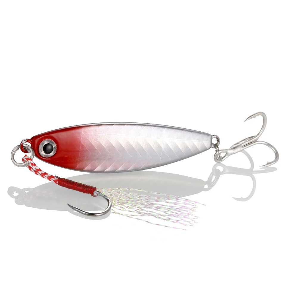 

Metal Sequins Fishing Lure 10g/21g 4.4cm/6.3cm Crankbait Jig Shads Spoon Artificial Baits Wobbler Rotating Bait Sea Lures Pesca