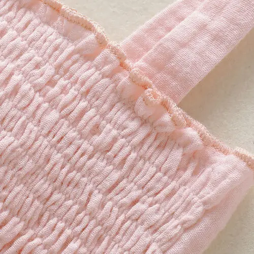 Модная летняя одежда для маленьких девочек малышей милый жилет с бантом топ +