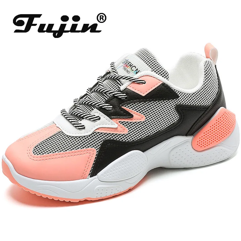Fujin/женские кроссовки Прогулочная обувь Дизайнерская Вулканизированная Женская