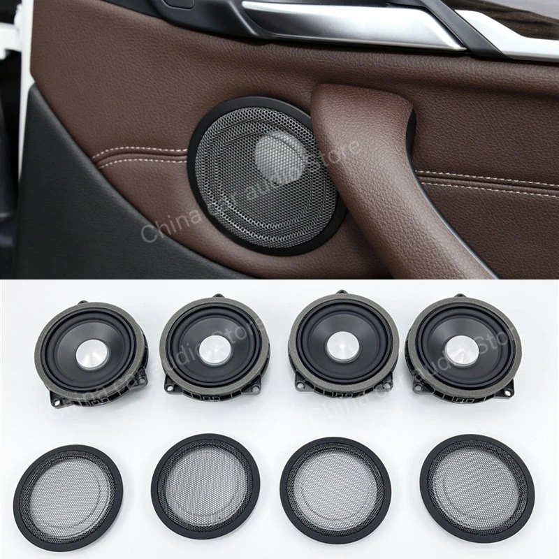 Car Door Tweeter And Midrange Cover For BMW F30 F31 F34 F52 F48 F39 Series Treble Audio Speaker loudspeaker Horn Accessories images - 6