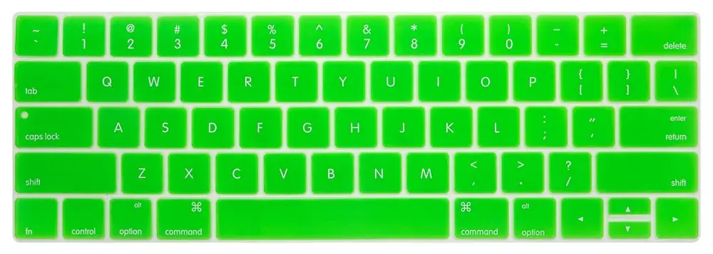 Английская американская Защитная пленка для клавиатуры для Macbook Pro 13,3 A1706 A1989 и 15,4 дюймов A1707 A1990 с сенсорной панелью