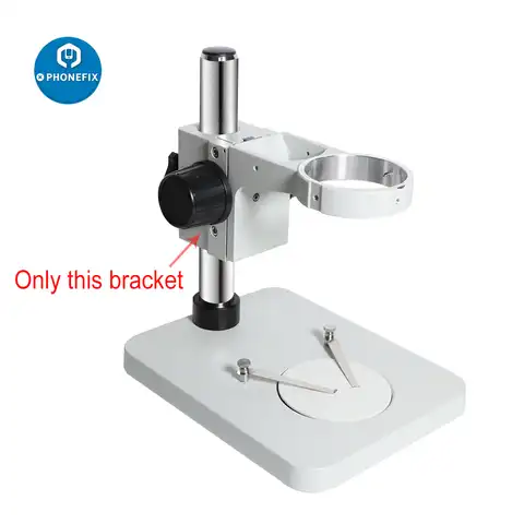 Регулируемая подставка для стереомикроскопа диаметром 76 мм, шарнирный кронштейн, зажим, аксессуары для Шестерен микроскоп с кронштейном