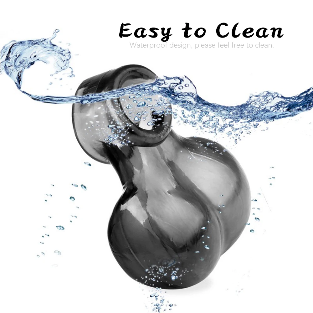 Кольцо на пенис секс-игрушка Мягкий рукав для мошонки стимуляция эрекции