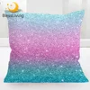 BlessLiving Colorful Realistic Cushion Cover Blue Pink Pillow Cover Decorative Pastel Pillow Case 45*45 Trendy Funda Cojin 1