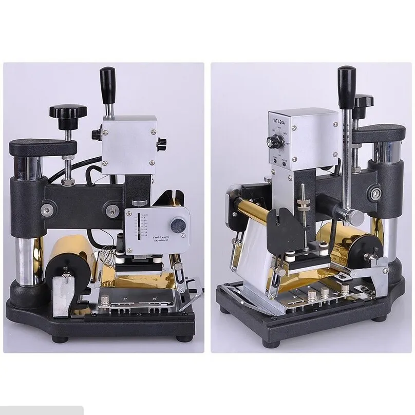 

WTJ 90A foil stamping machine tipper 220 V / 110 V foil machine Hot Foil Stamping Machine WTJ 90A