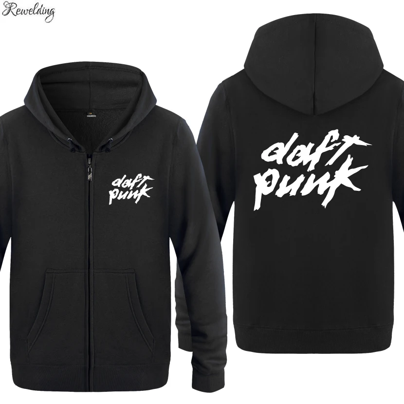 DAFT PUNK Электронная музыка DJ толстовки для мужчин модные мужские флисовые куртки с