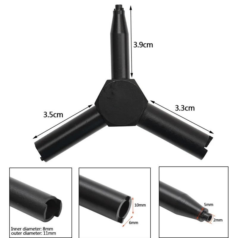 Стальной клапан газа Bugleman тройной Армейский магазин зарядный Инструмент Для GBB AEG