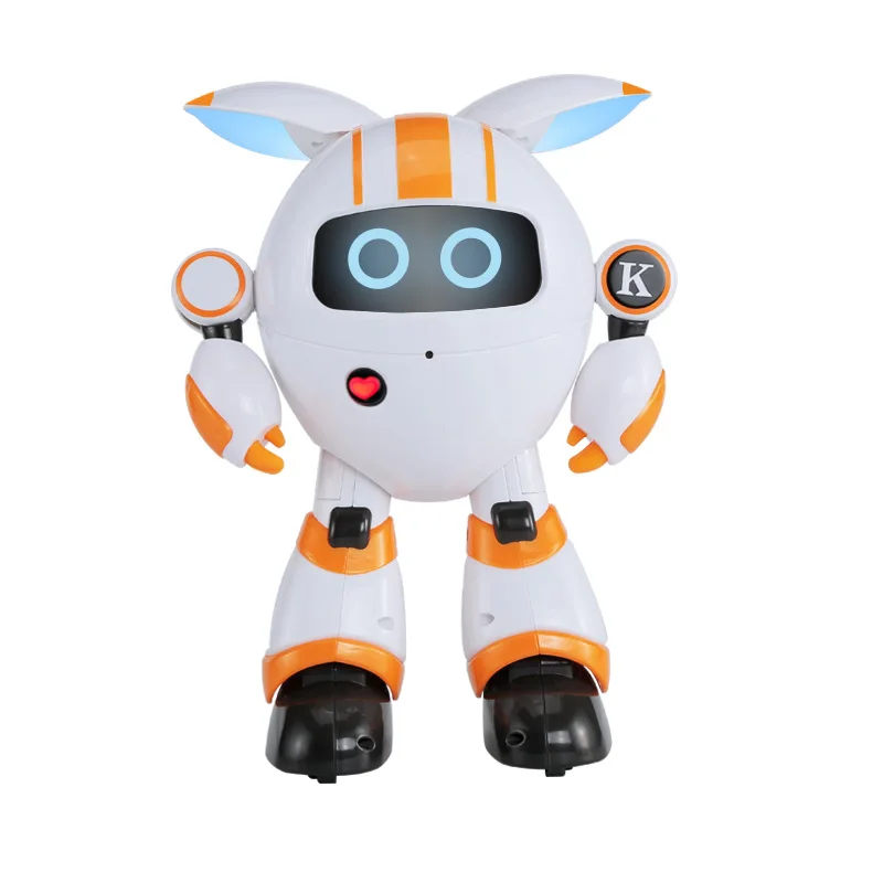 

Remote Control Robot Multi-function USB Charging Children's Toy RC Robot Will Sing Dance Action Figure Gesture Sensor Robot