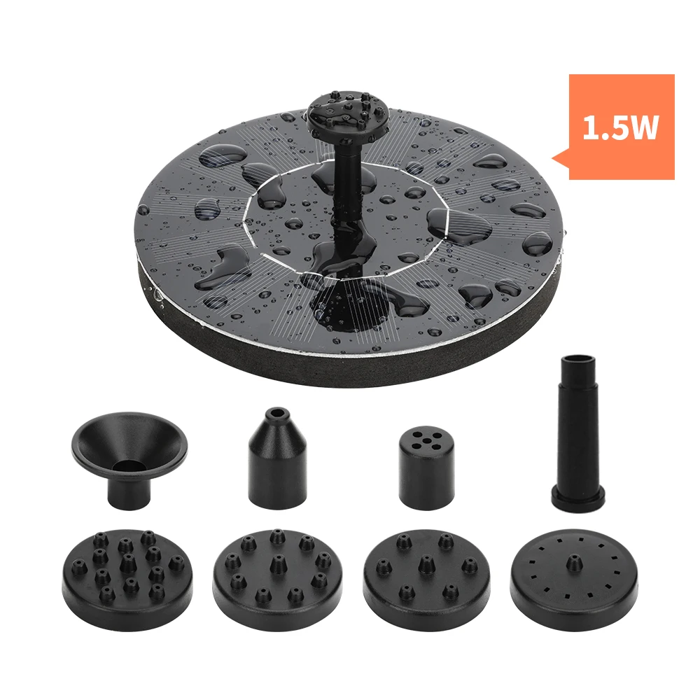 Полив на солнечной энергии плавающий водяной насос для бассейна садовый с