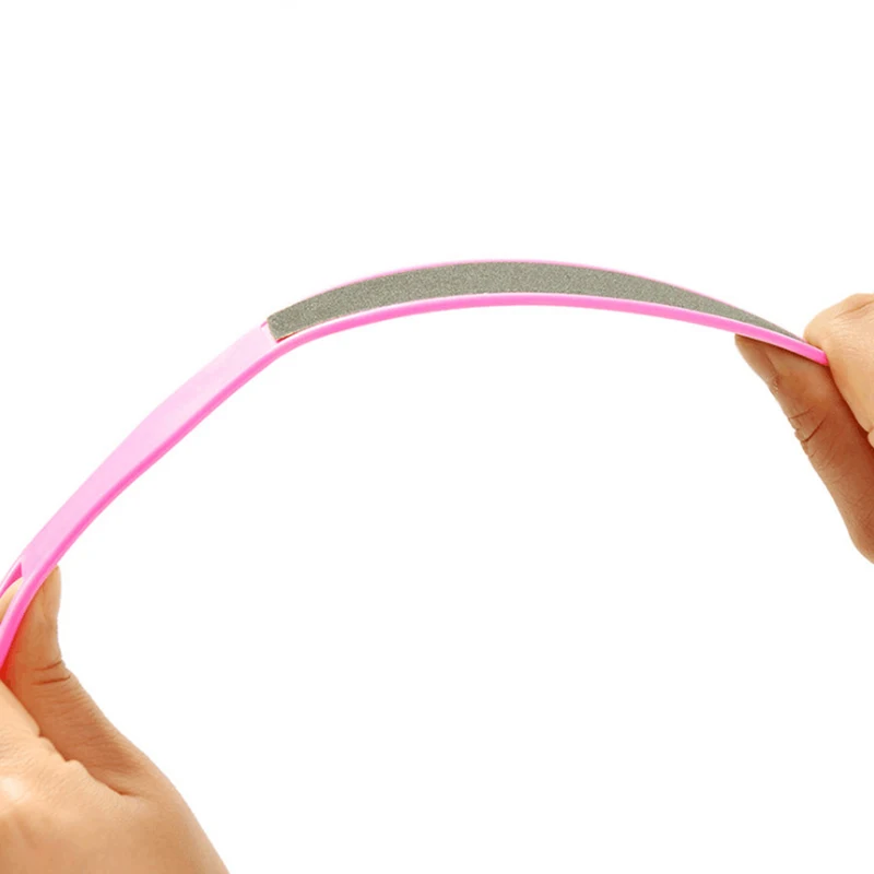 Двухсторонняя пилка для ног отшелушивающая скраб доска удаления омертвевшей