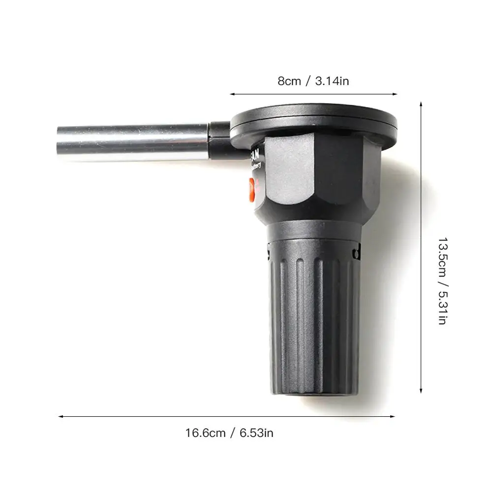 Портативный вентилятор для барбекю на батарейках воздушный отдыха открытом