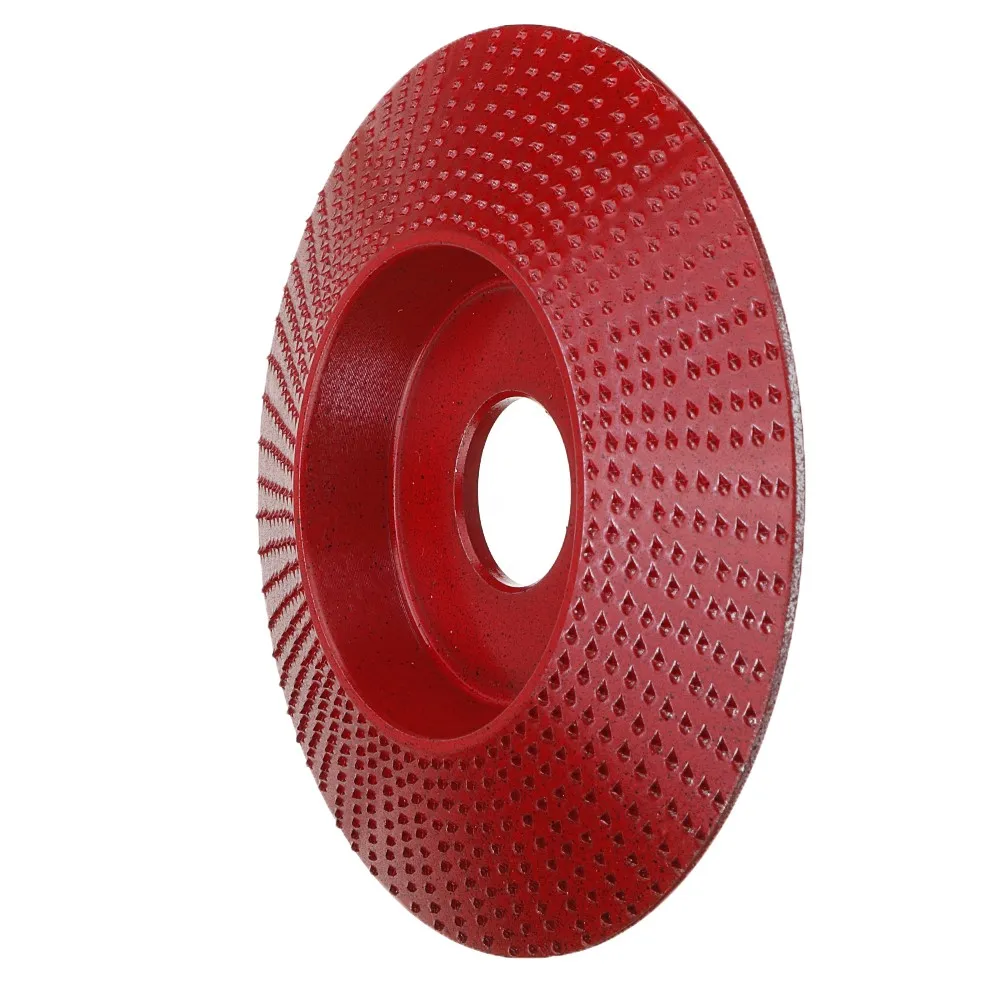 

110mm Tungsten Carbide Bevel Wood Shaping Disc Carving Disc 22mm Bore Sanding Grinder Wheel for 115 125 Angle Grinder 4 Types