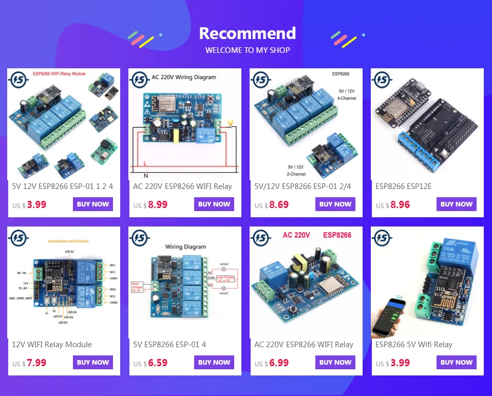 ESP8266 5 в Wi-Fi релейный модуль дистанционное управление переключатель телефон приложение для умного дома IOT расстояние передачи 400 м