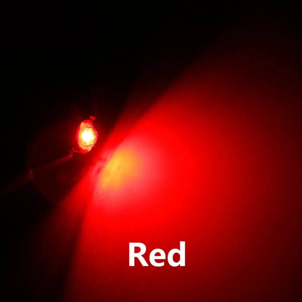 Красный синий зеленый 1 Вт 100 шт. в партии высокомощный светильник диоды чип для