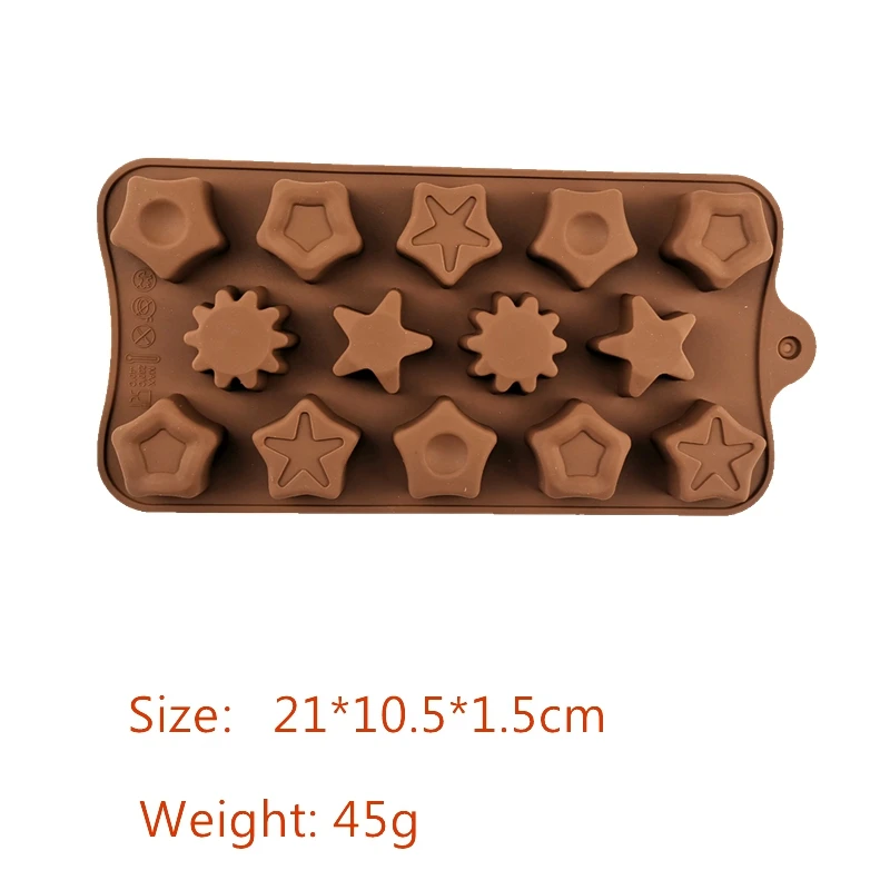 Силиконовая форма для шоколада Форма 3D выпечки пирожных с шоколадной начинкой