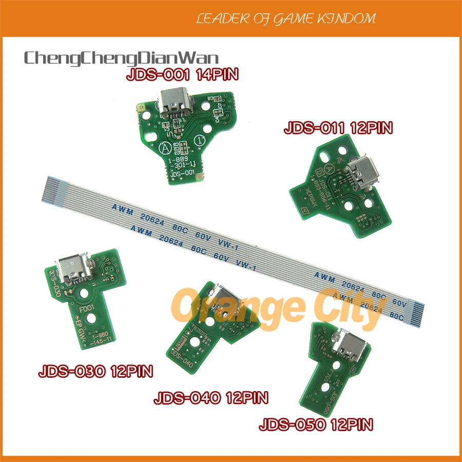 JDS 001 011 030 040 055 USB плата с зарядным портом winth для PS4 контроллера DualShock 4 Ремонт