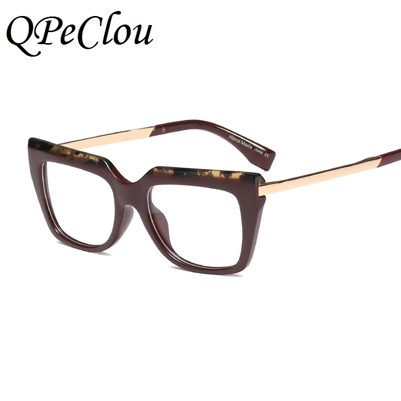 Новинка 2021 модная винтажная квадратная оправа для очков женские брендовые