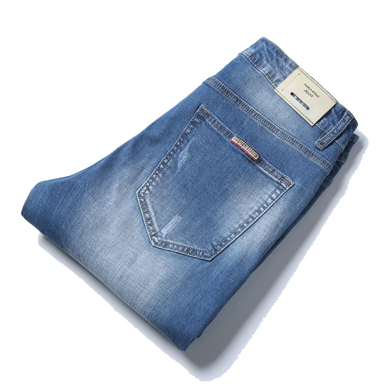 

2021 Solid color ripped denim shorts ，Knee length heren jeans broeken，roupas masculinas short homme coton，vaqueros ropa hombre