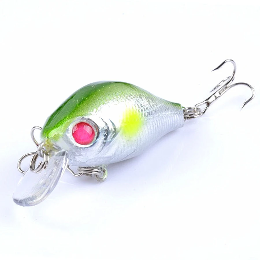 1pcs Wobbler for Trolling Fishing Lure Tackle Crankbait Pesca Hooks Swimbait 3d Eyes Fish Bass Carp Hard Bait Artificial Jig Sea | Спорт и