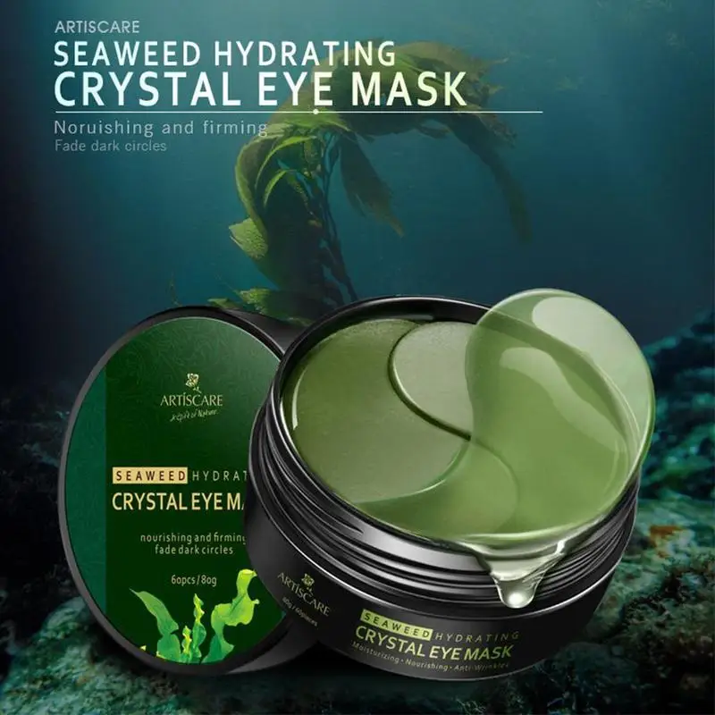 

Green Seaweed Diminishing Dark Circles Eye Mask Moisturizing Fine Puffiness Lines Eye Anti Remove Care U0Z0