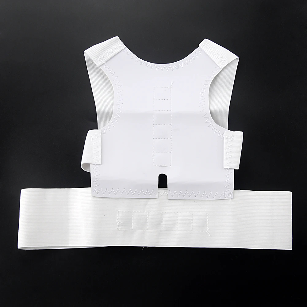 Fitness Accessory Adjustable Magnetic Back Support Belt Bad Posture Corrector Clavicle Spine Shoulder Lumbar Brace Correction | Спорт и