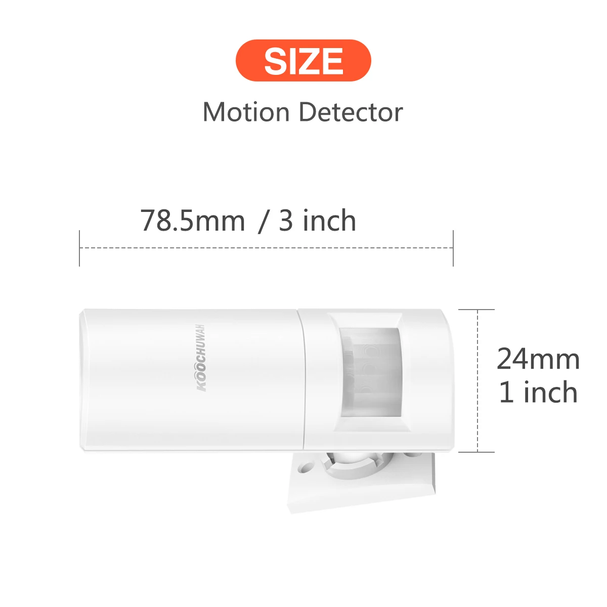 Беспроводная дверная сигнализация Koochuwah оконная сирена с наружным внутренним