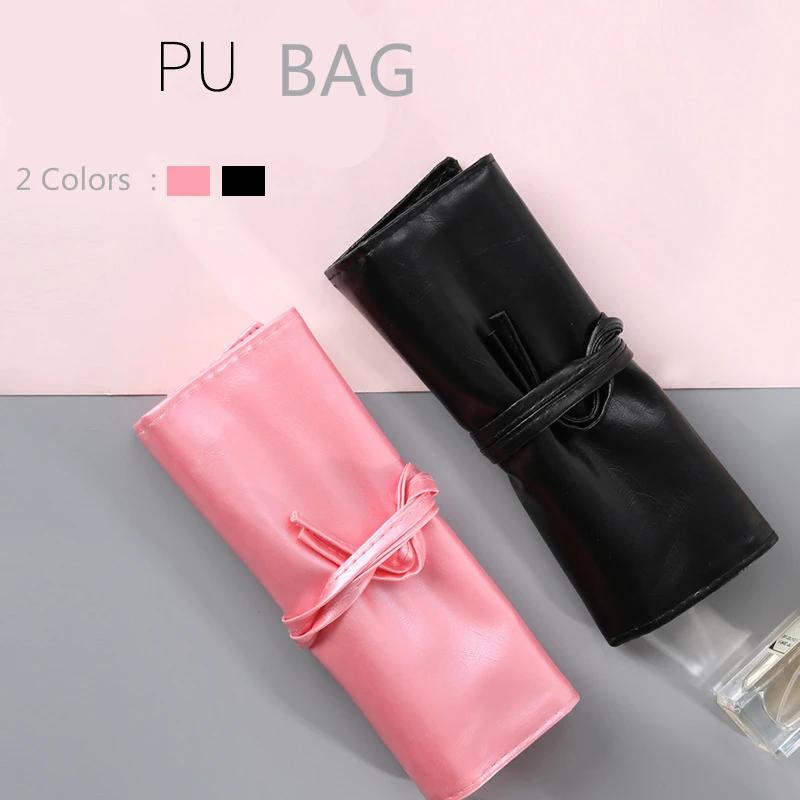 7 кистей для макияжа набор начинающих универсальная полиуретановая сумка