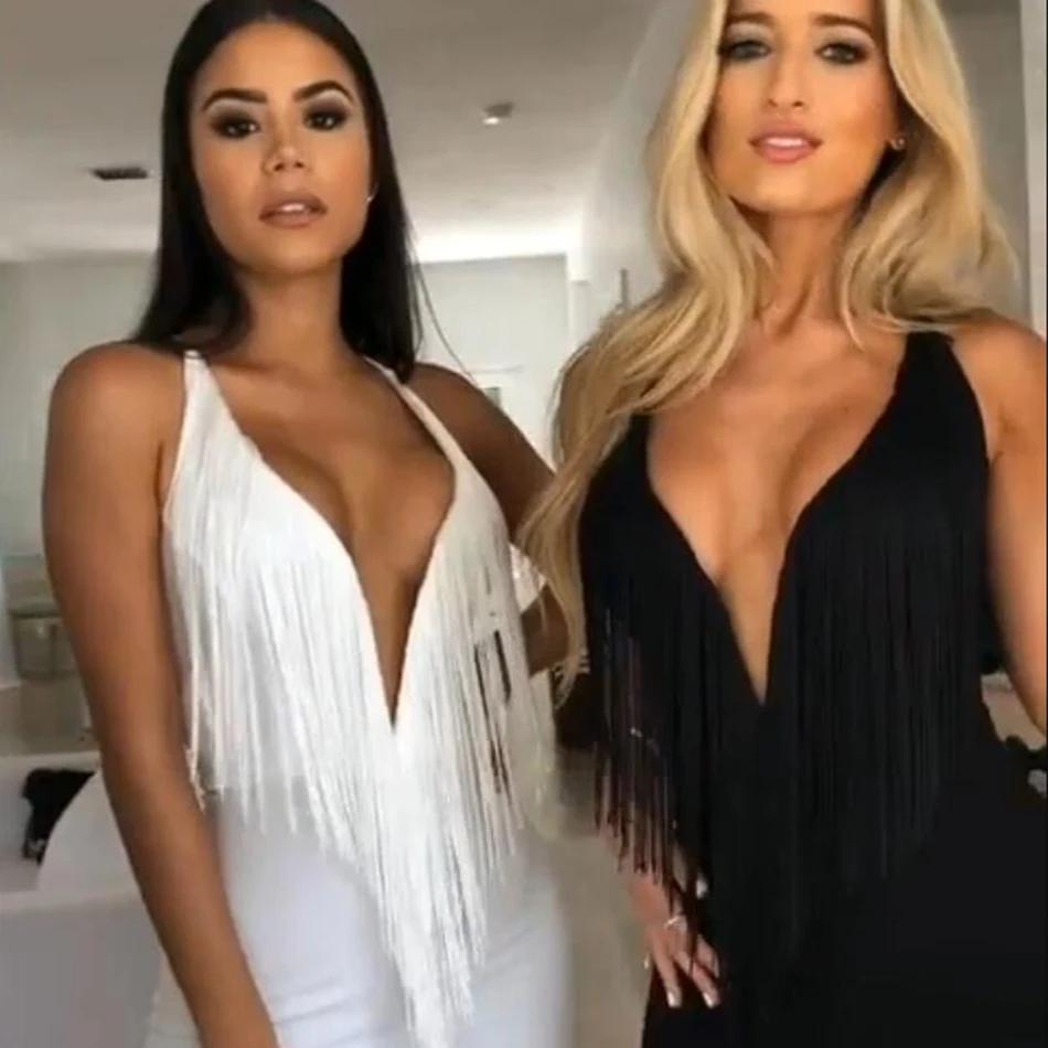 2019 Новый бандаж знаменитости для вечеринок платье женское Splaghetti ремень глубокий