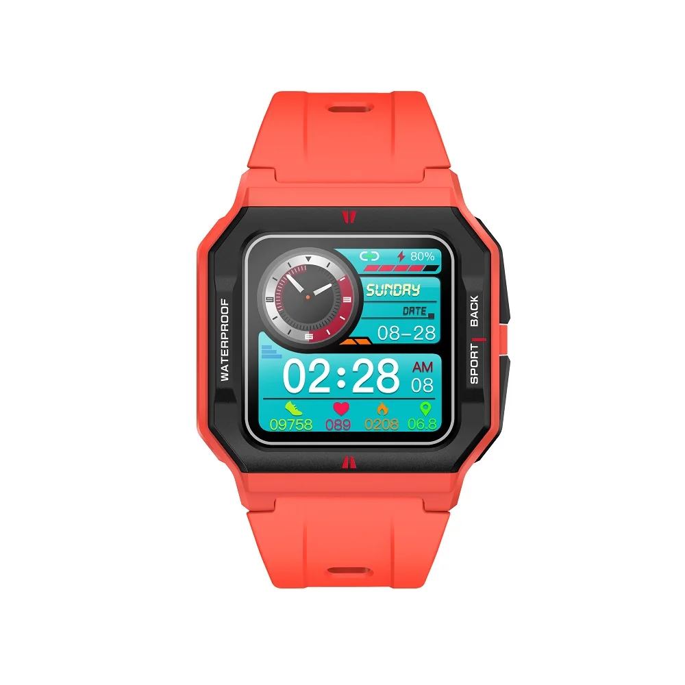 Смарт-часы STrollAR мужские спортивные 2021 дюйма IP68 С Пульсометром | Электроника