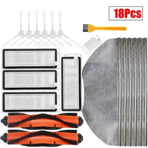 Аксессуары для робота-пылесоса Xiaomi Mijia G1, боковая щетка, HEPA фильтр, роликовая щетка, насадка на швабру