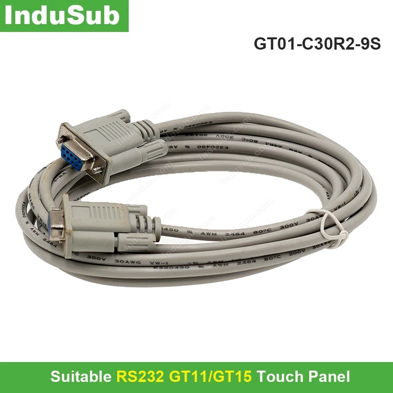 GT01 C30R2 9S совместимый PLC кабель GT11/GT15 RS232 серийный Порты и разъёмы скачать 2 5 м