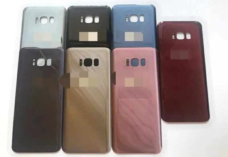 Оригинальный чехол для ремонта корпуса SAMSUNG Galaxy S8 G950F стекло задняя крышка