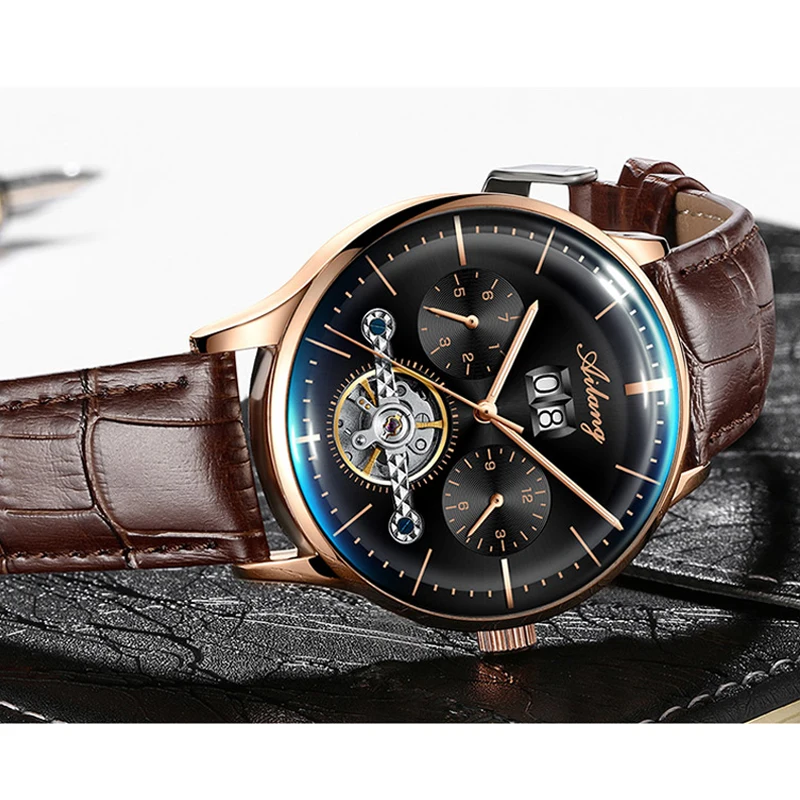 2021 men's/mens watches top brand luxury automatic/mechanical/luxury watch men sport wristwatch mens reloj hombre tourbillon
