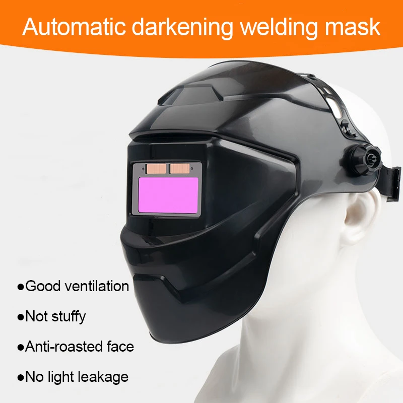 

Automatic Darkening Welding Mask Color-Changing Head-Mounted Welding Helmet Goggles Light Filter Welder's Soldering Work