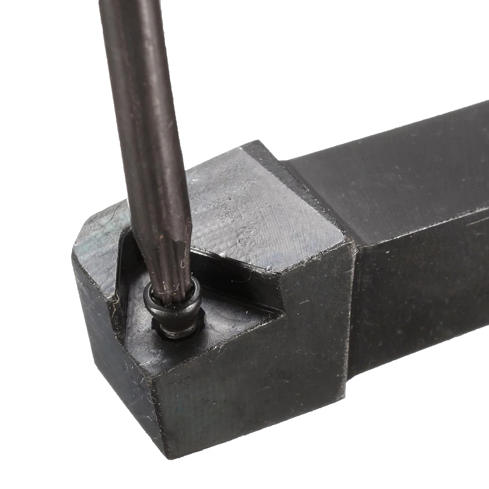 

Portable Professional Lathe Turning Tool Kit Lathe Inner Threading Holder & 2Pcs Carbide Inserts & 2 Wrenches